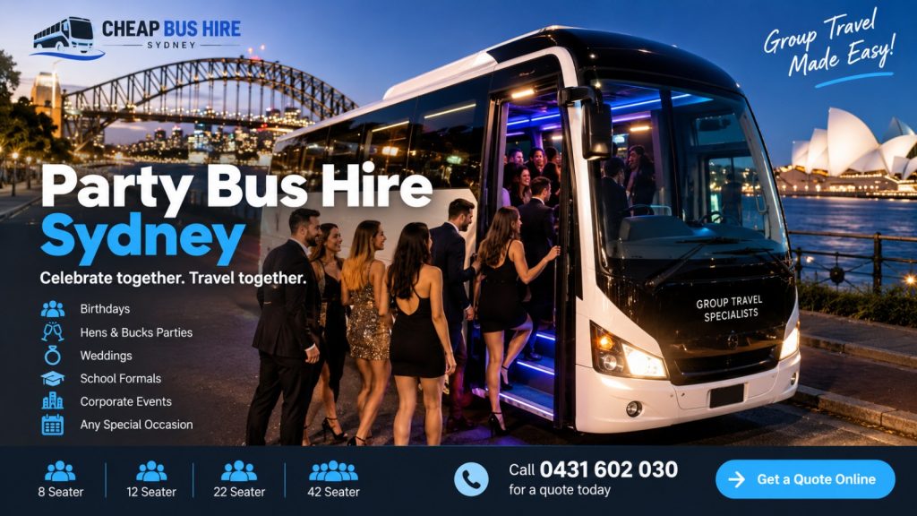 party bus hire Sydney